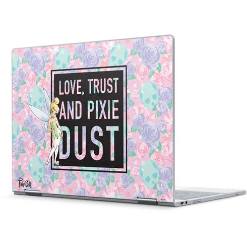 Disney Tinker Bell Love Trust and Pixie Dust Pixelbook Skin